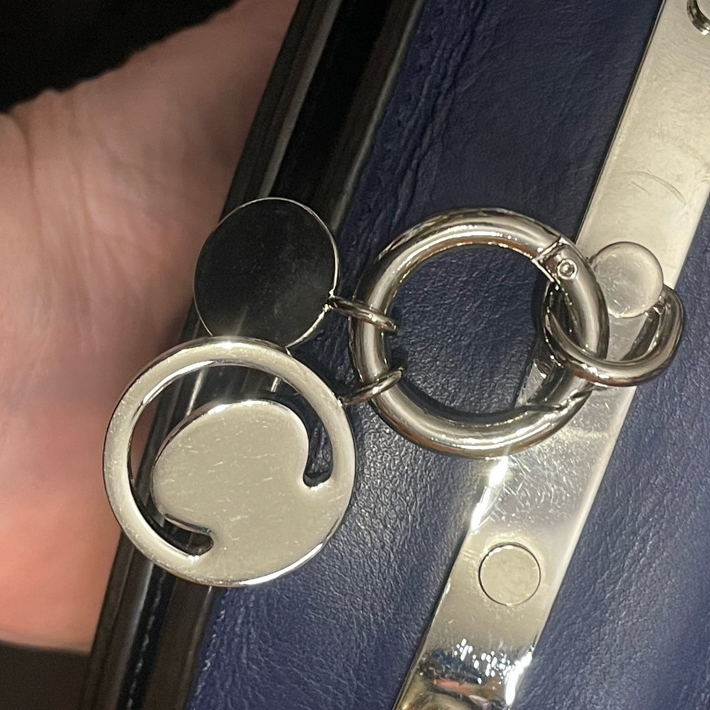 Chloe Bracelet Navy Handbag with strap - Picture 9 of 9